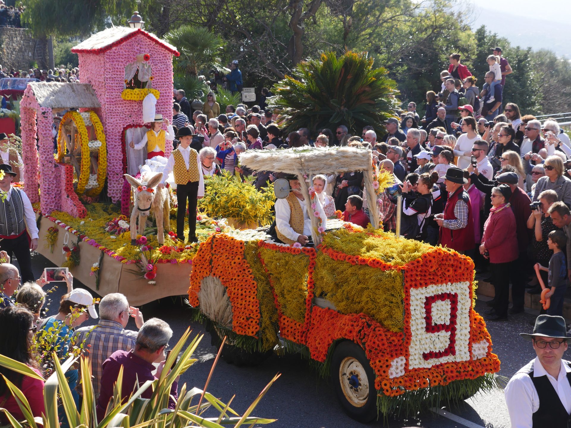 Corso Fleuri de Bormes les Mimosas