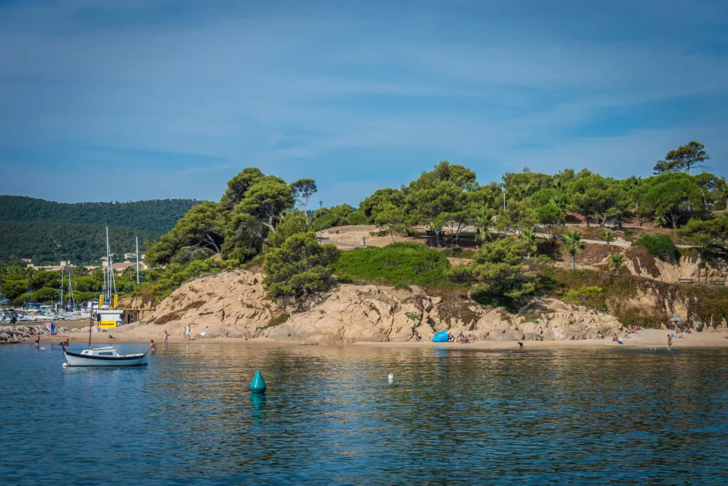 Plage du Gouron Bormes les Mimosas