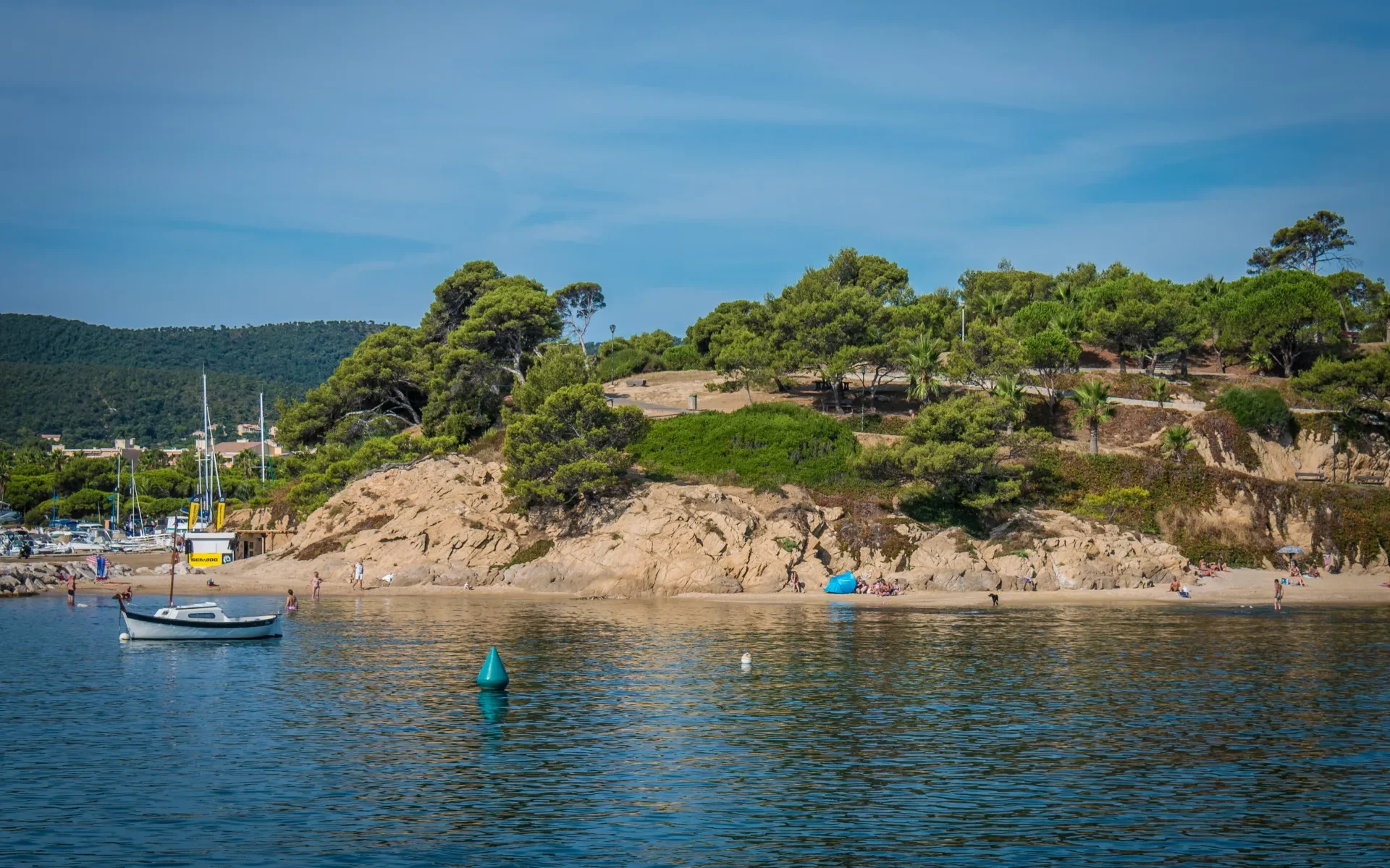 Plage du Gouron Bormes les Mimosas