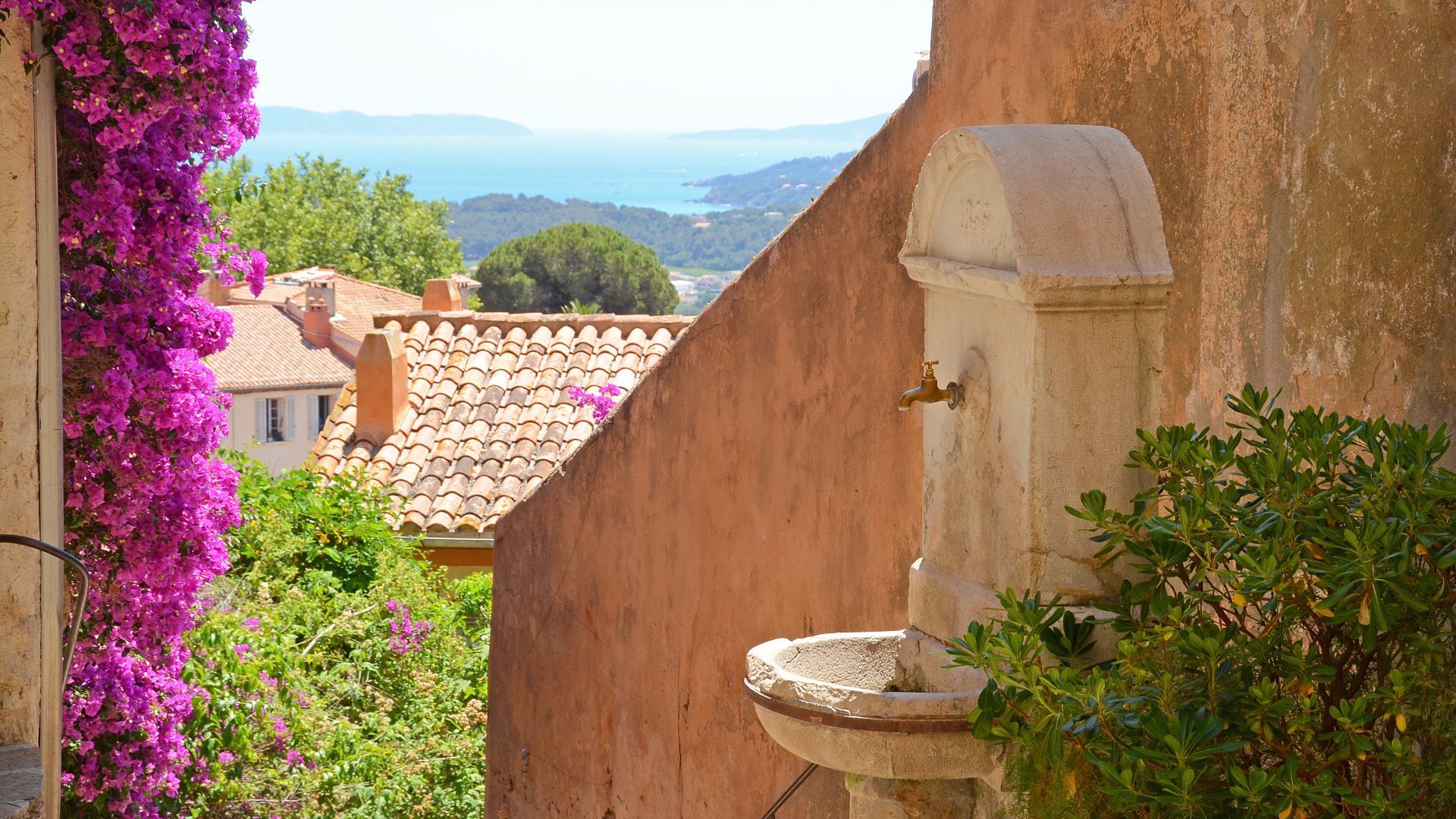 Place Chapon Bormes les Mimosas