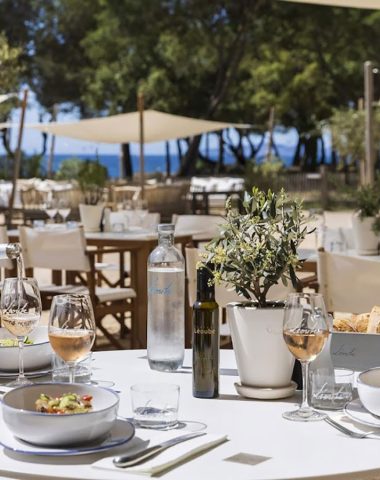 Restaurants en bord de plage Bormes les Mimosas