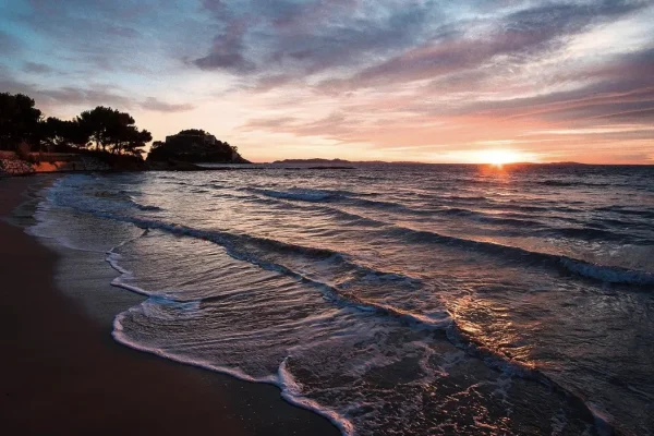 Coucher de soleil Brégançon