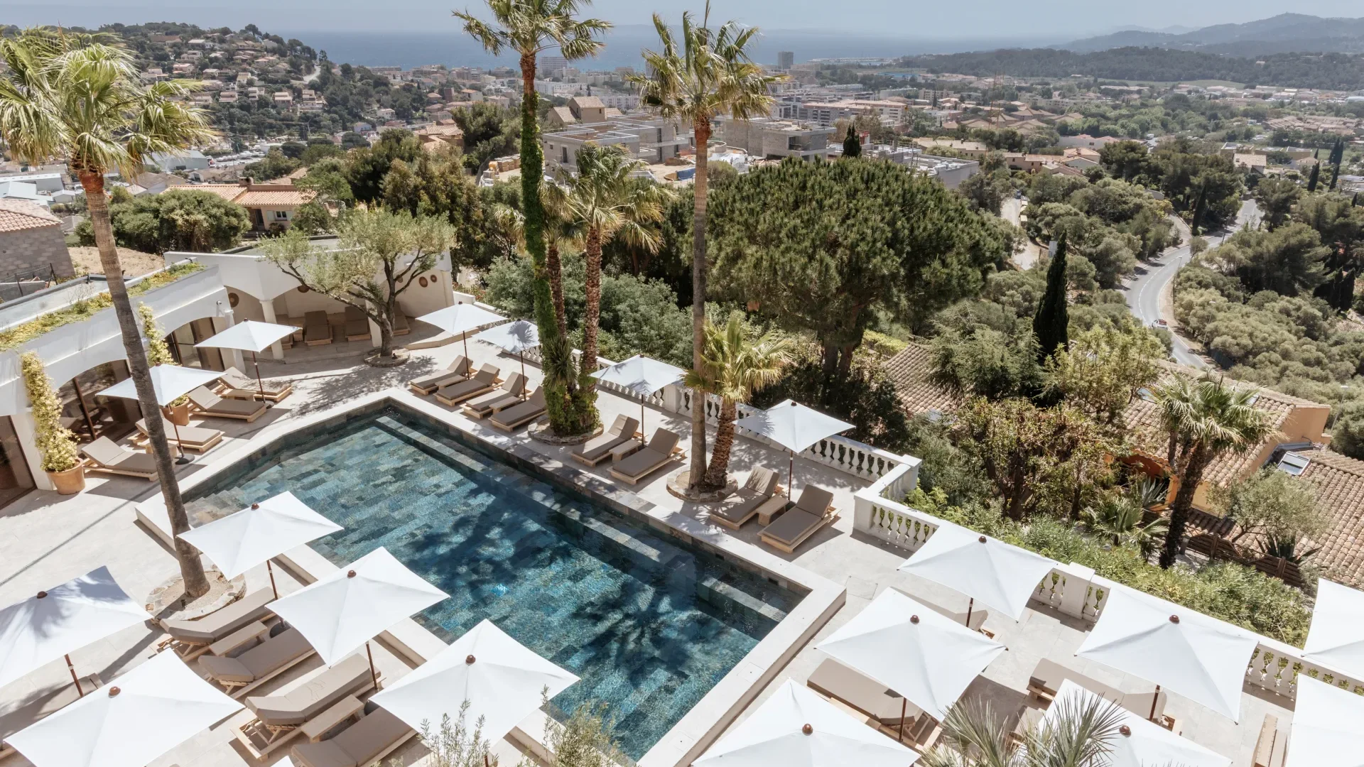 Hébergement avec piscine Bormes les Mimosas