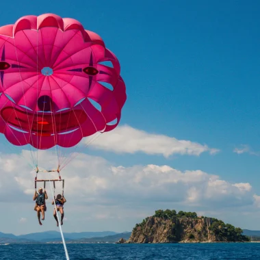 Parachute ascensionnel Bormes les Mimosas