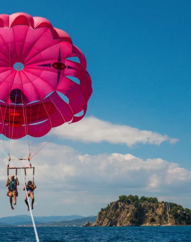 Parachute ascensionnel Bormes les Mimosas