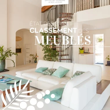 Descriptive status classification of furnished accommodation in Bormes les Mimosas