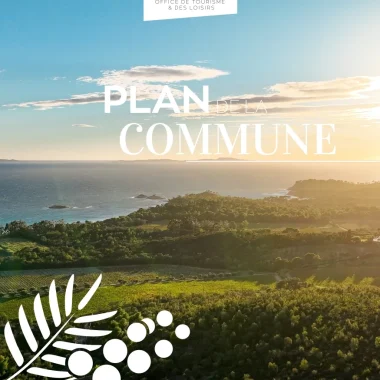 Bormes les Mimosas town plan