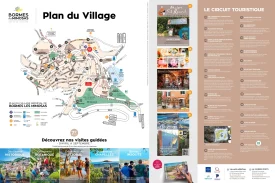 Plan du village Bormes les Mimosas